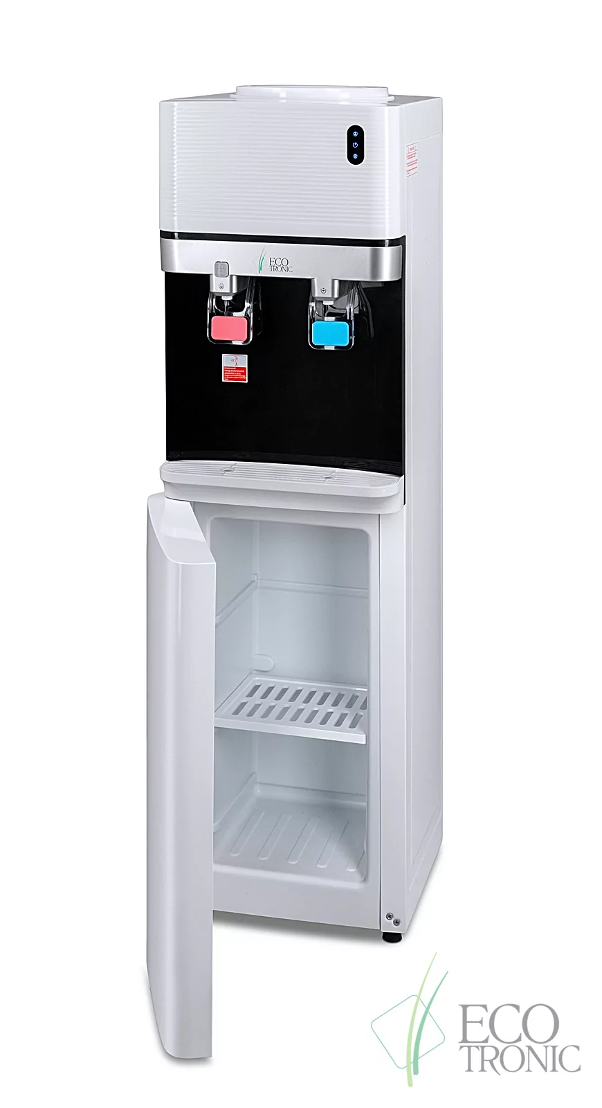 Кулер Ecotronic M41-LCE white-black
