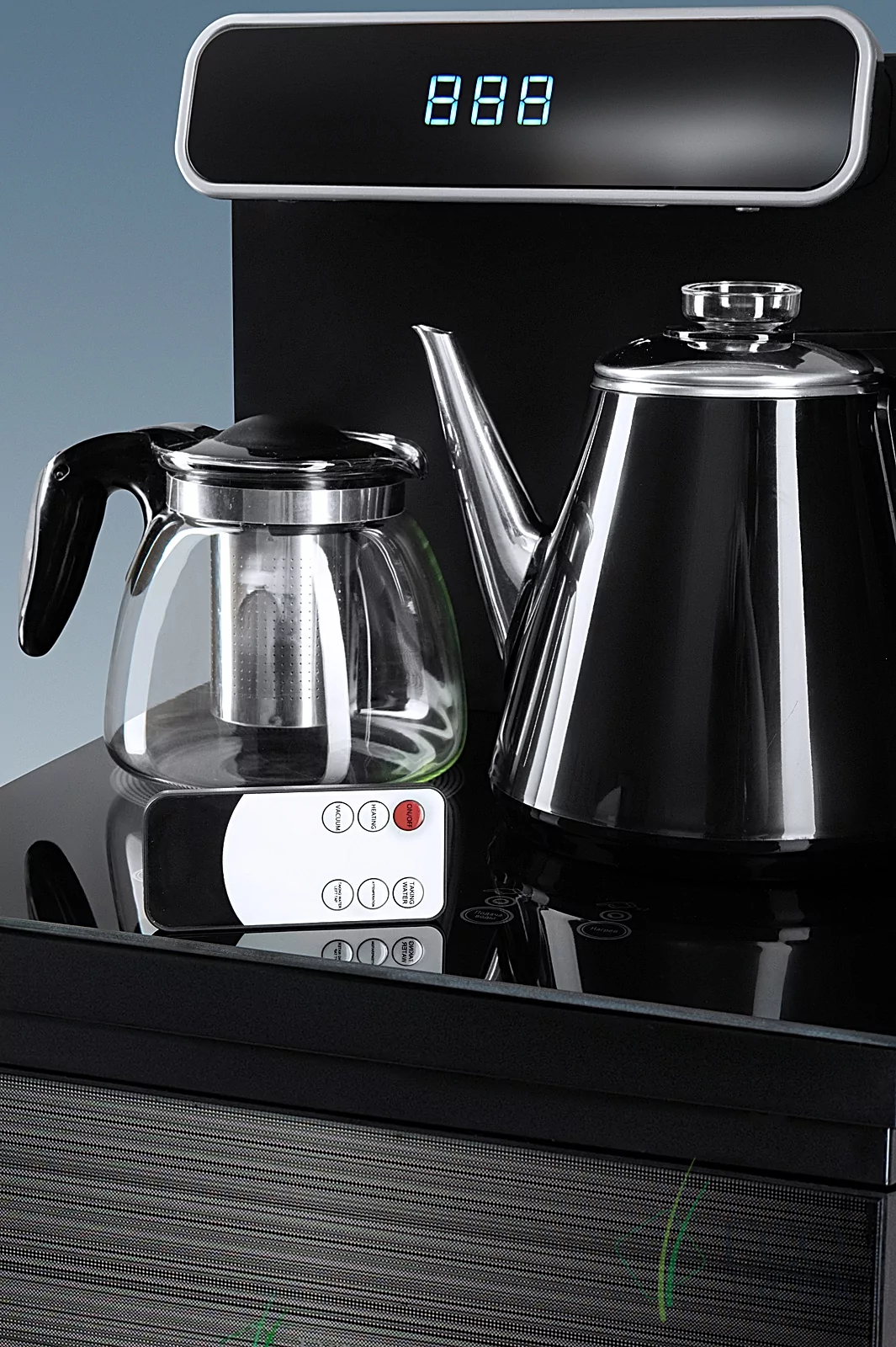 Кулер с чайным столиком Тиабар Ecotronic TB10-LNR black