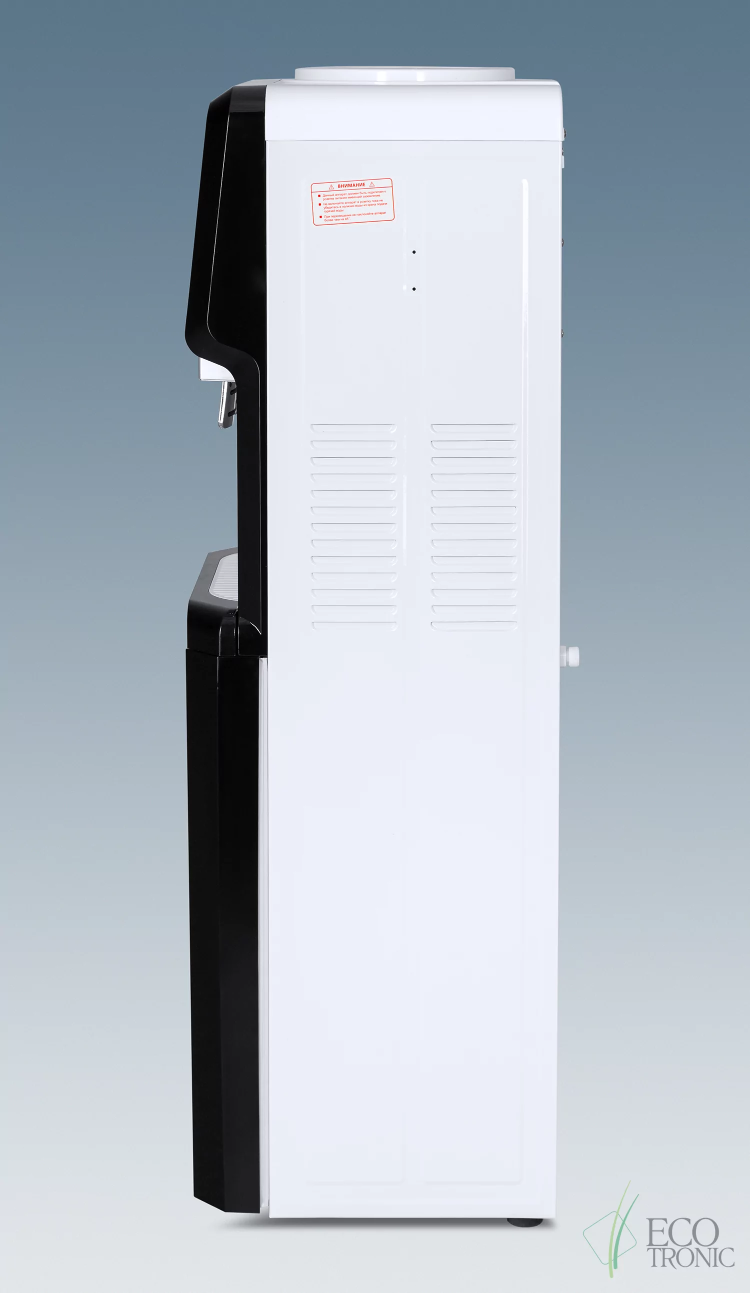 Кулер Ecotronic V33-LCE white-black со шкафчиком