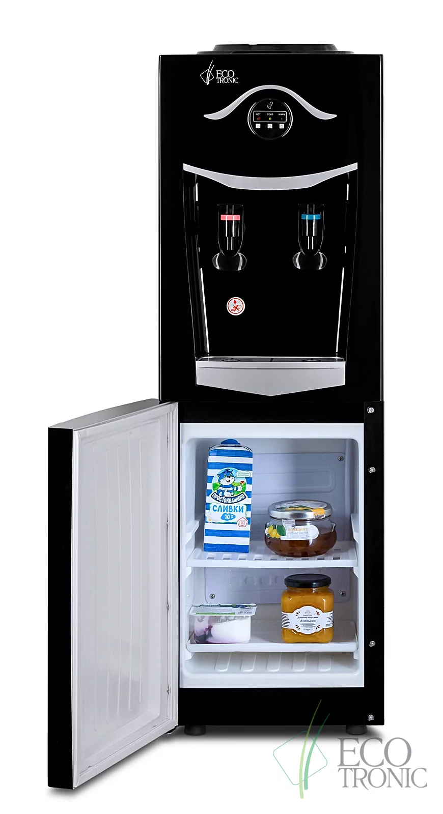 Кулер Ecotronic K21-LF black-silver с холодильником