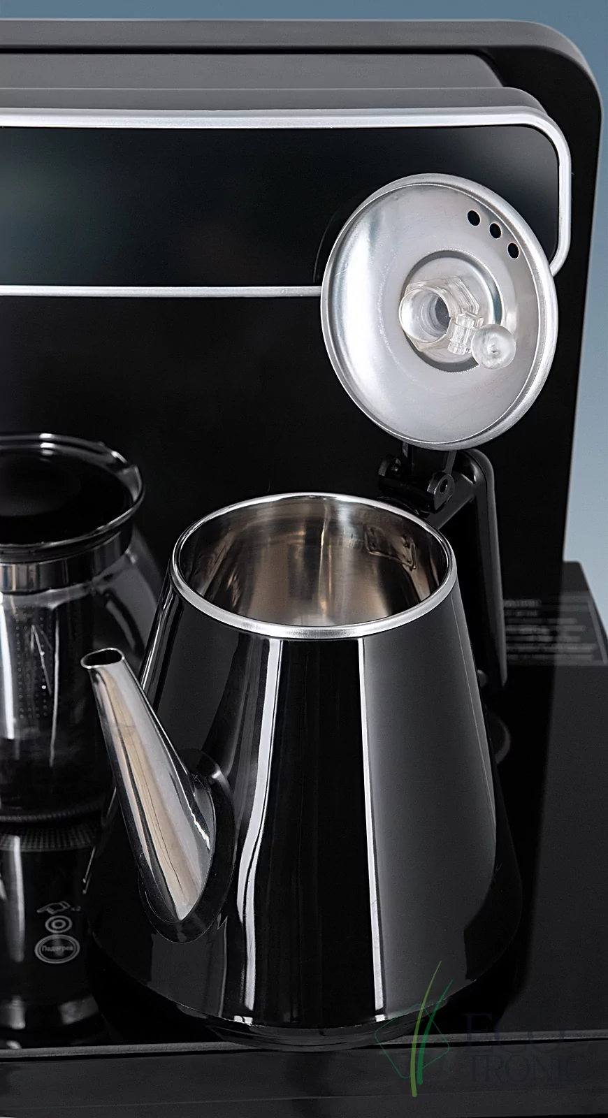 Кулер с чайным столиком Тиабар Ecotronic TB10-LNR black