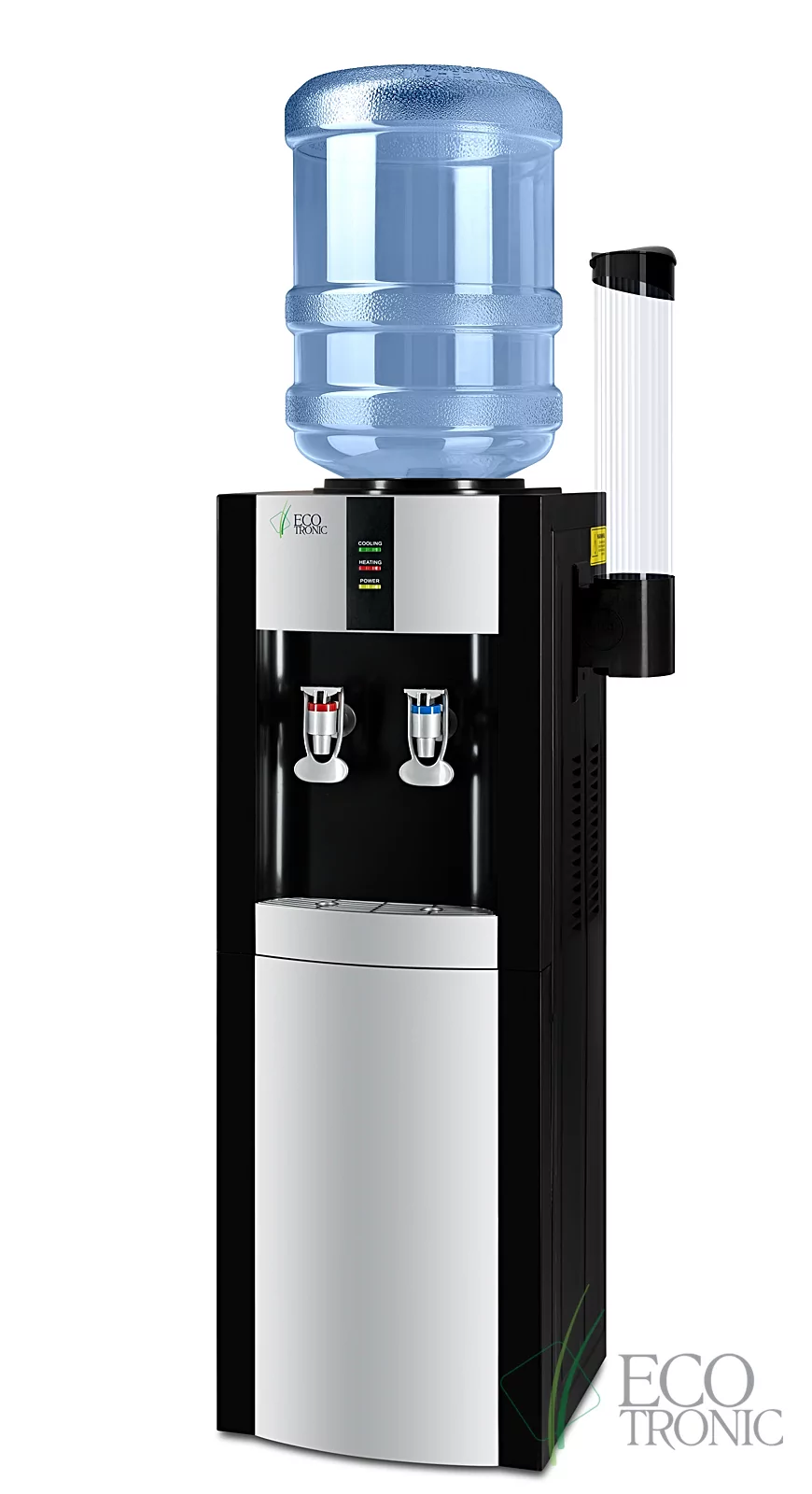 Кулер Ecotronic H1-LF Black c холодильником