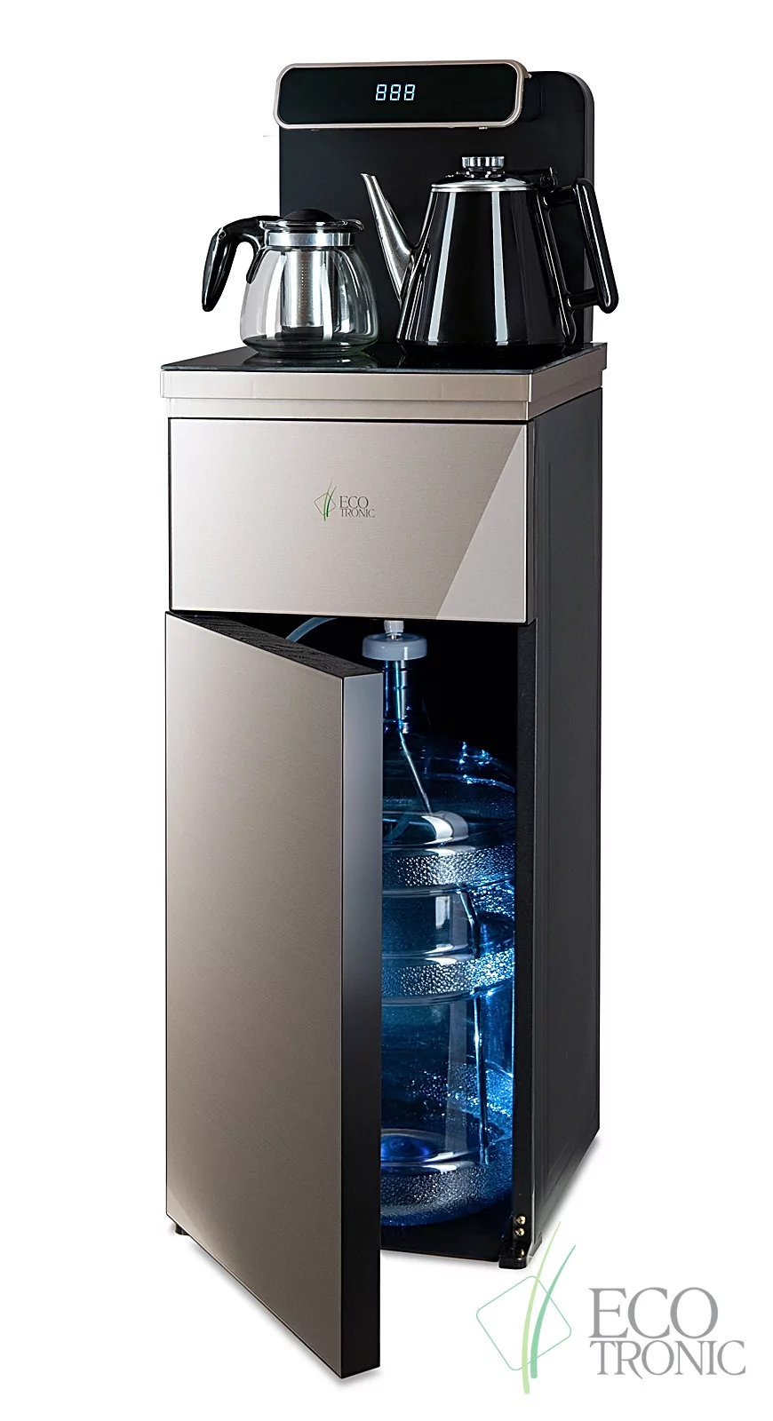 Кулер с чайным столиком Тиабар Ecotronic TB10-LNR gold