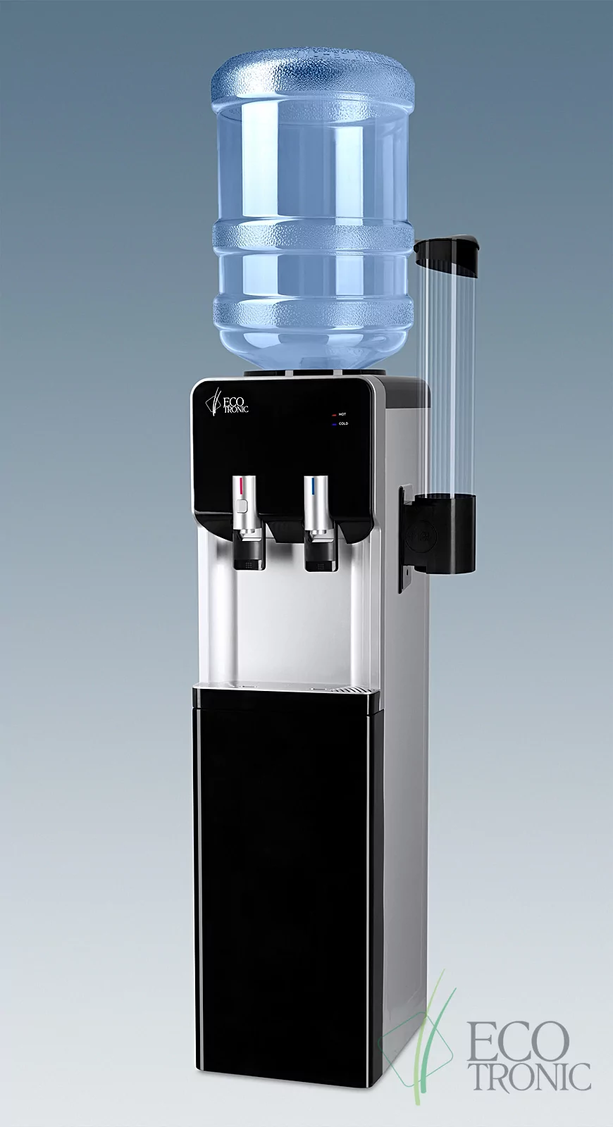 Кулер Ecotronic M40-LCE black-silver