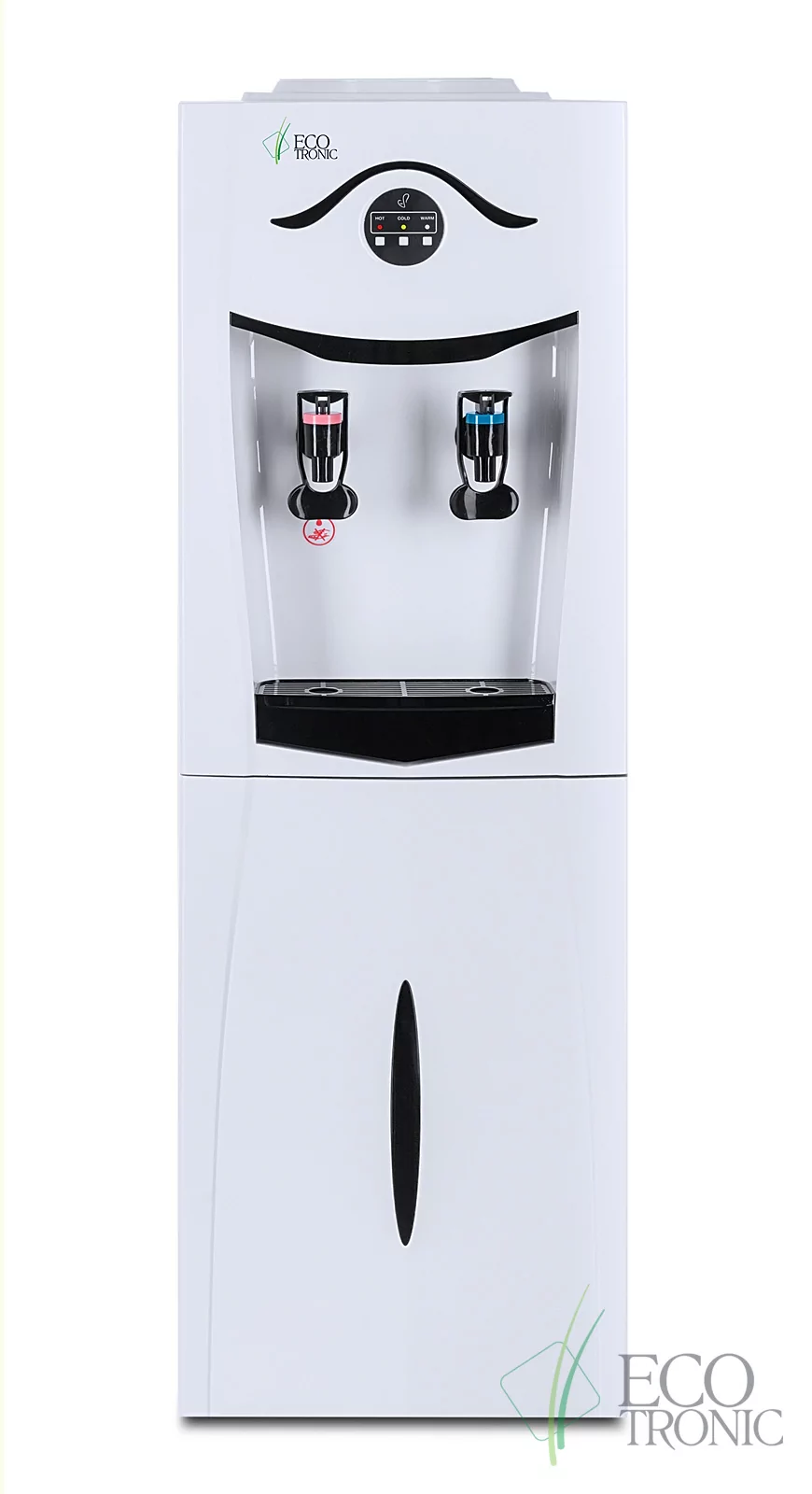 Кулер Ecotronic K21-LF white-black с холодильником