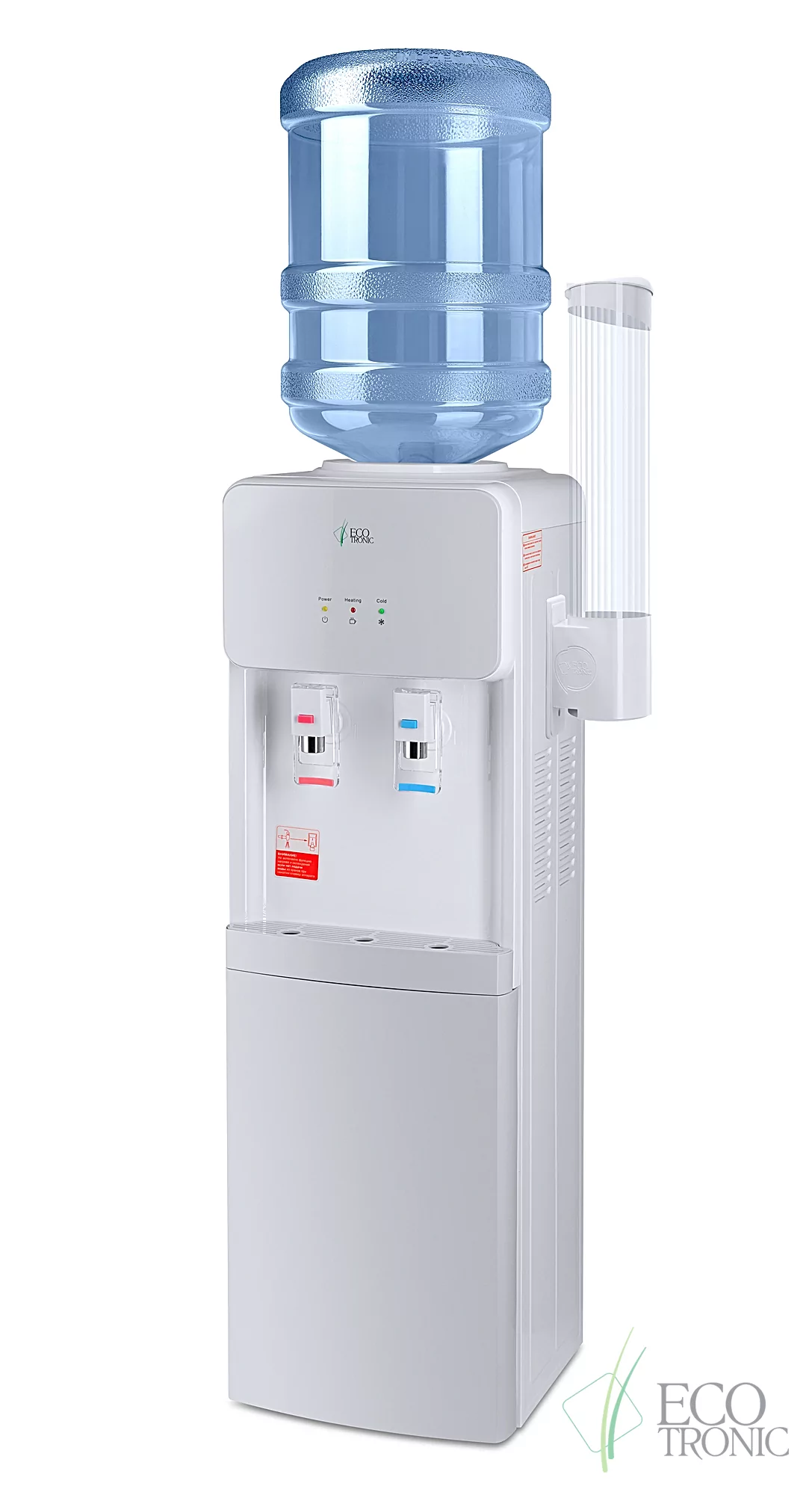 Кулер Ecotronic J21-LC white-grey