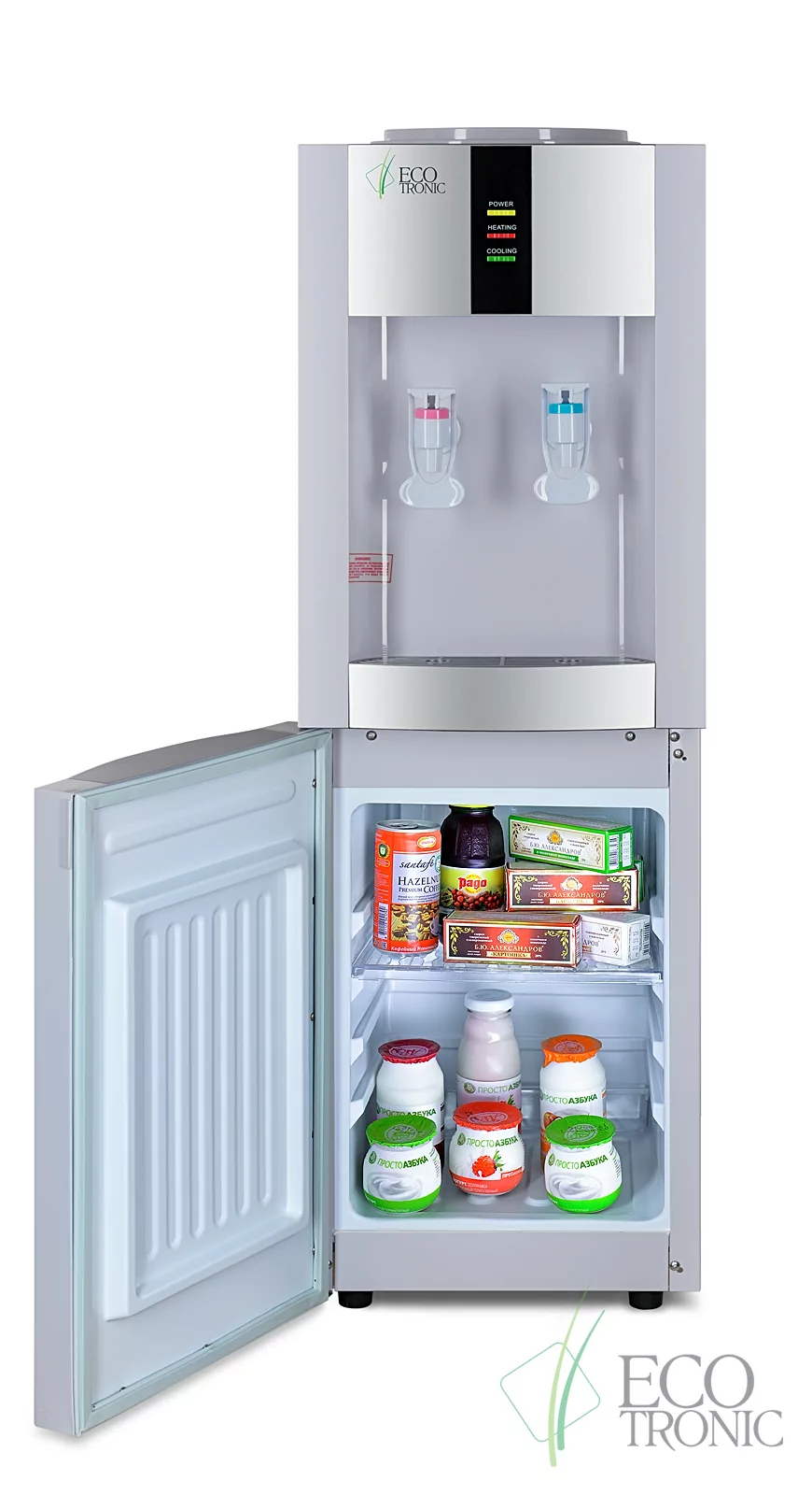 Кулер Ecotronic H1-LF White с холодильником
