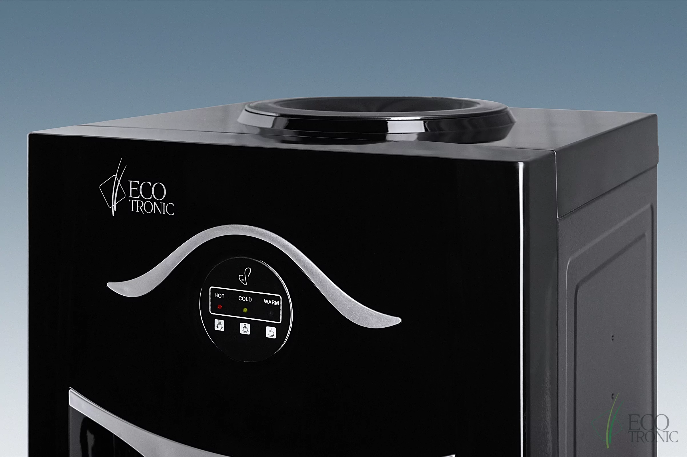 Кулер Ecotronic K21-LCE black-silver