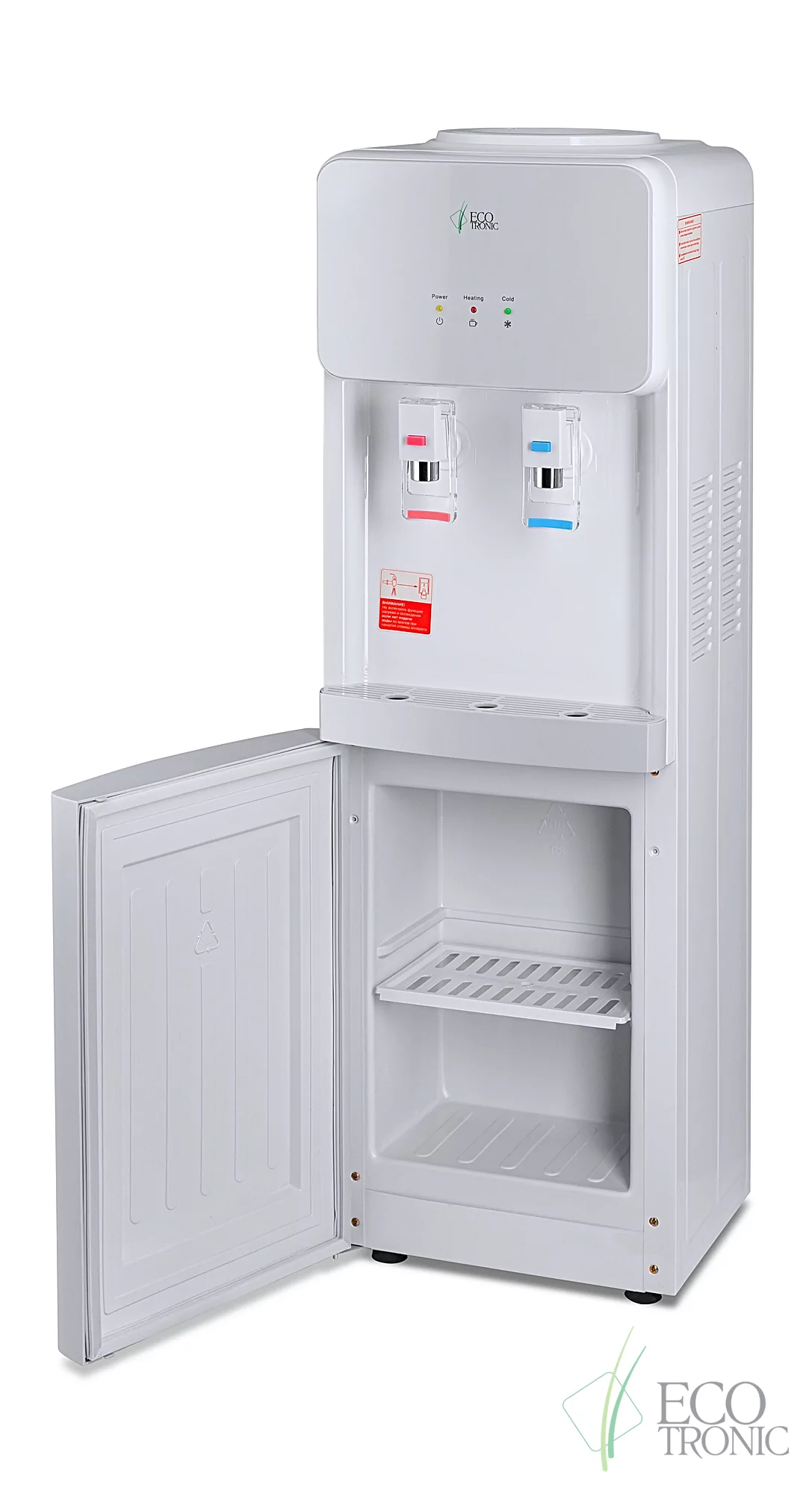 Кулер Ecotronic J21-LCE white-grey