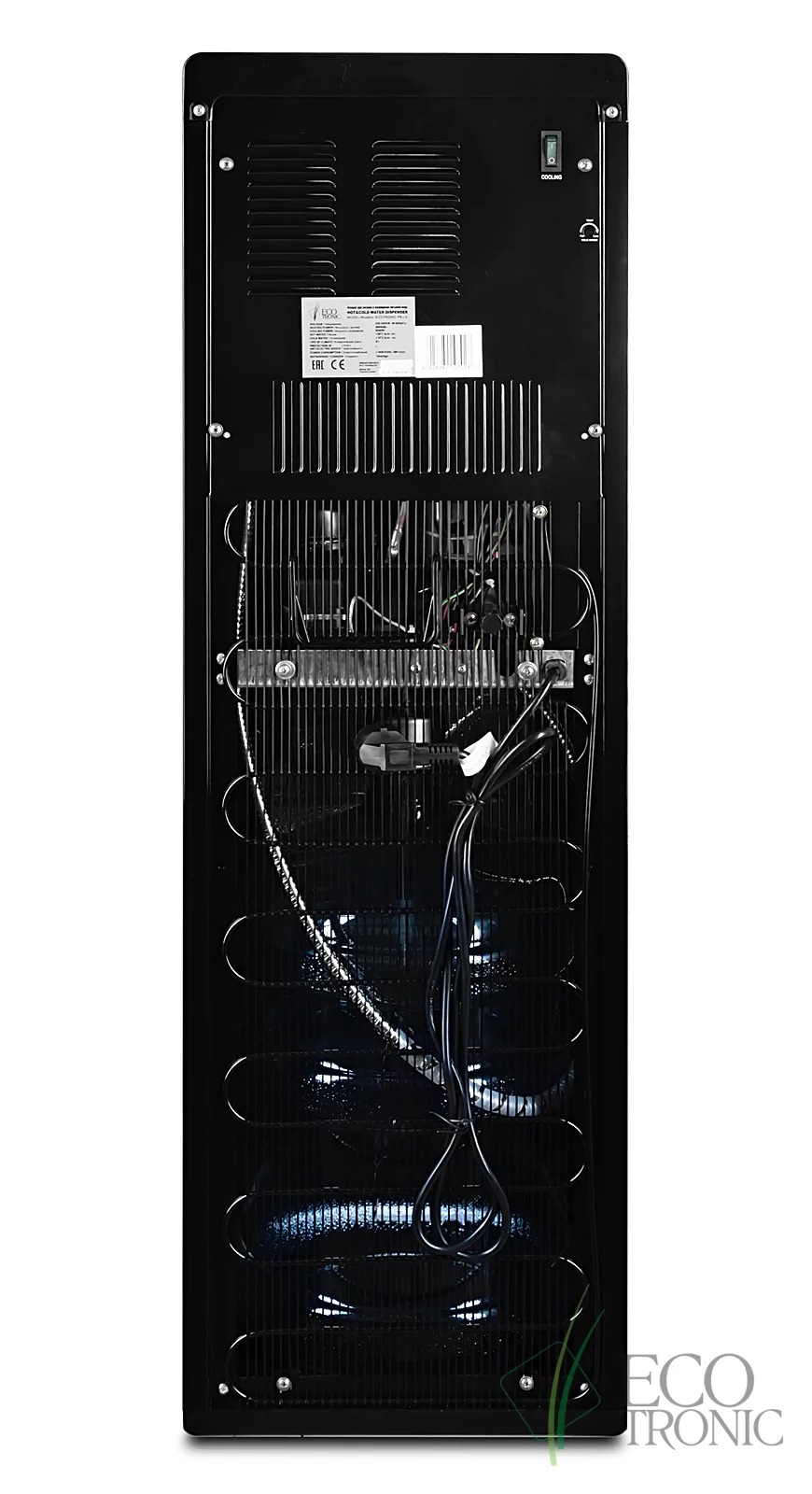Кулер Ecotronic P9-LX Black+SS
