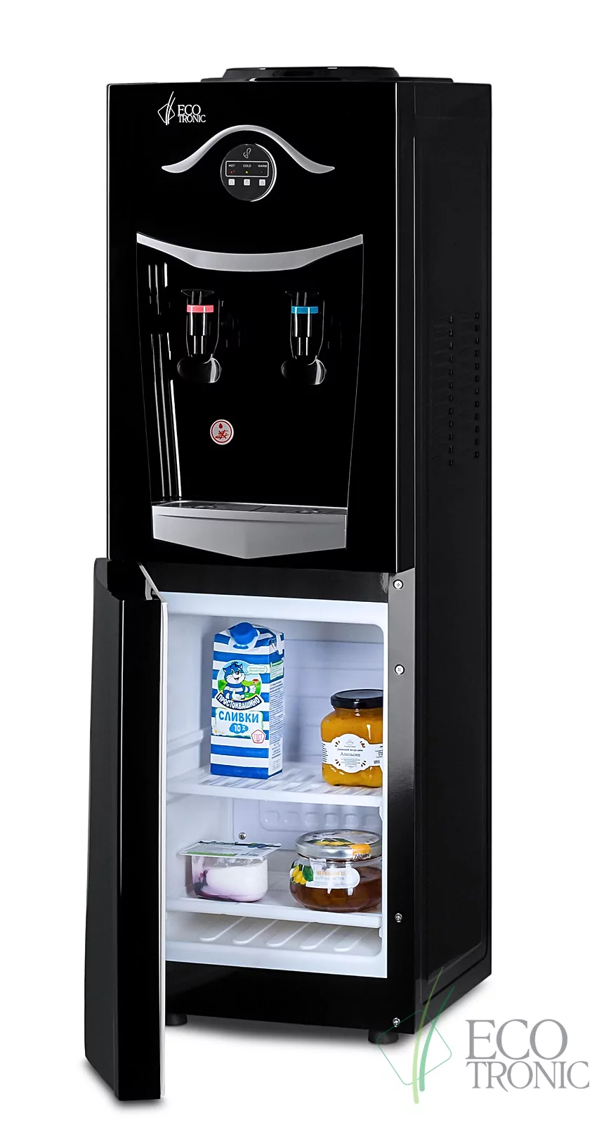 Кулер Ecotronic K21-LF black-silver с холодильником