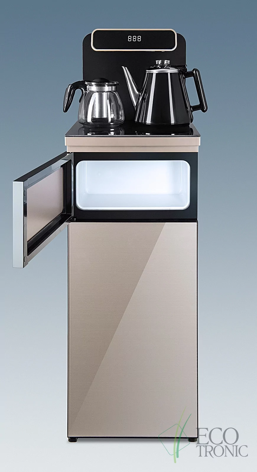 Кулер с чайным столиком Тиабар Ecotronic TB10-LNR gold