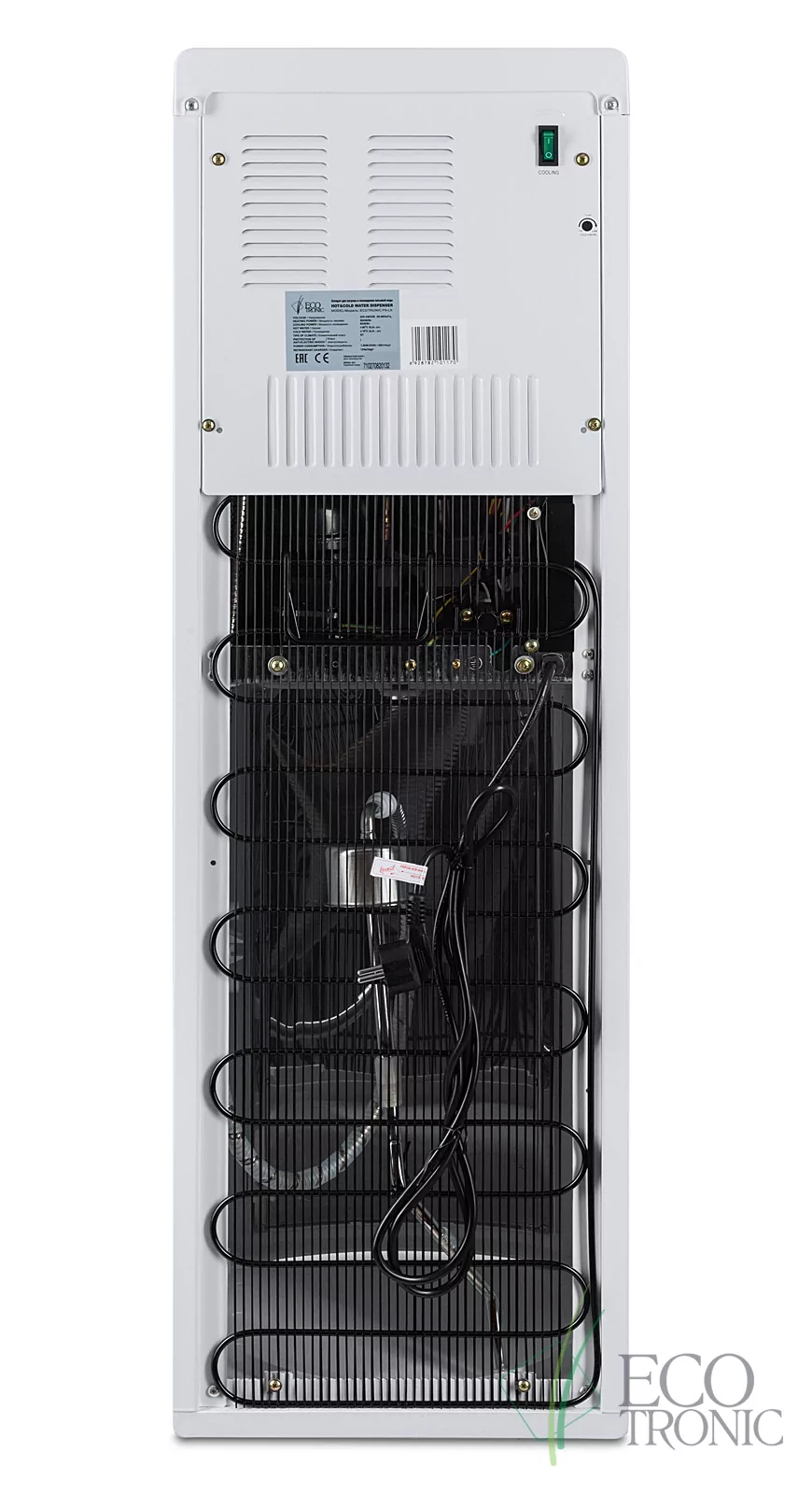 Кулер Ecotronic P9-LX White+SS