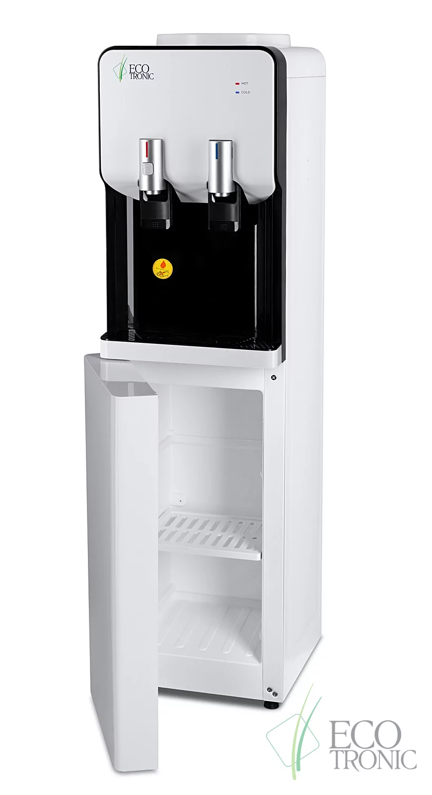 Кулер Ecotronic M40-LCE white-black