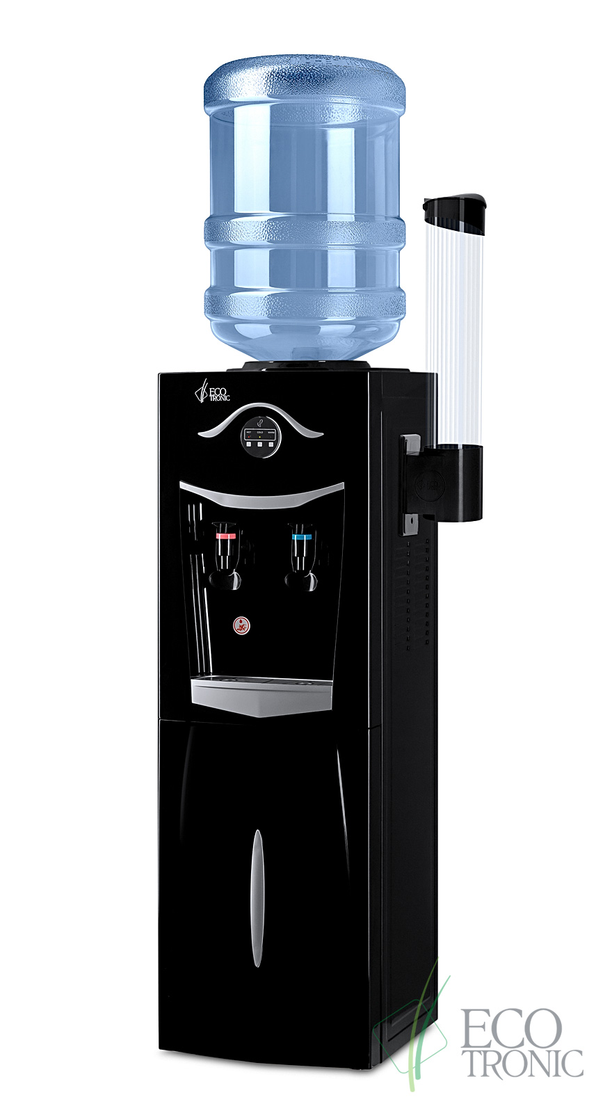 Кулер Ecotronic K21-LF black-silver с холодильником