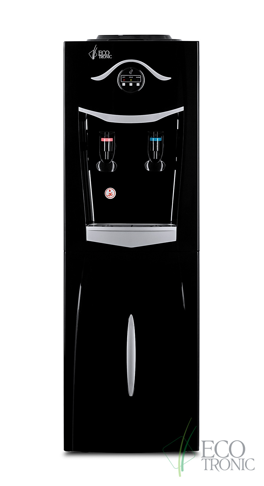 Кулер Ecotronic K21-LF black-silver с холодильником